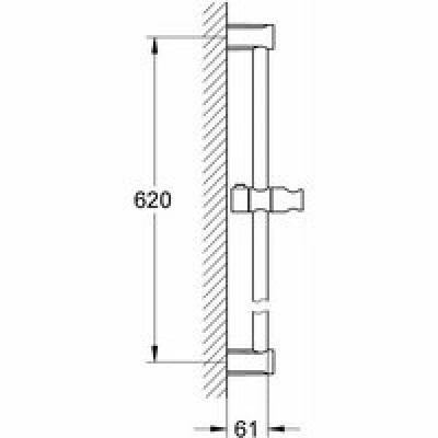 Душевой гарнитур GROHE Tempesta 110, 2 режима, 1250 мм, хром (NB0061) Душевой гарнитур GROHE Tempesta 110, 2 режима, 1250 мм, хром (NB0061)