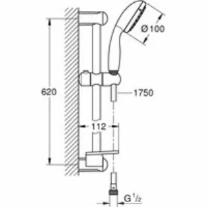 Готовый комплект для ванной комнаты GROHE Eurosmart скрытого монтажа, хром (NB0062) Готовый комплект для ванной комнаты GROHE Eurosmart скрытого монтажа, хром (NB0062)