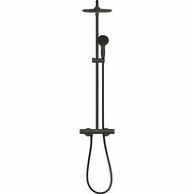Душевая система GROHE Vitalio Start System 250 с термостатом для душа, черный (266772430) Душевая система GROHE Vitalio Start System 250 с термостатом для душа, черный (266772430)