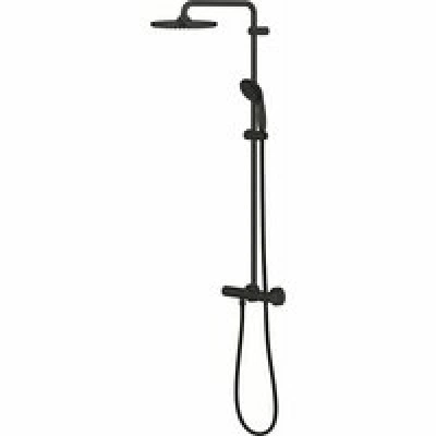 Душевая система GROHE Vitalio Start System 250 с термостатом для душа, черный (266772430) Душевая система GROHE Vitalio Start System 250 с термостатом для душа, черный (266772430)