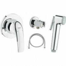 Набор для гигиенического душа, GROHE BauCurve, хром (123072)