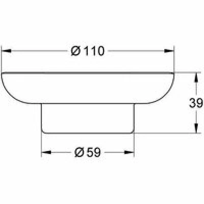 Мыльница GROHE Essentials (40368001) Мыльница GROHE Essentials (40368001)