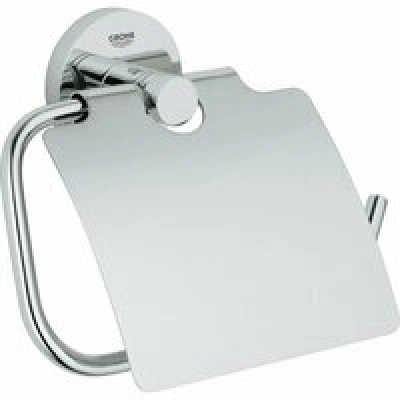 Держатель для туалетной бумаги, GROHE Essentials, с крышкой, хром, (40367001) Держатель для туалетной бумаги, GROHE Essentials, с крышкой, хром, (40367001)