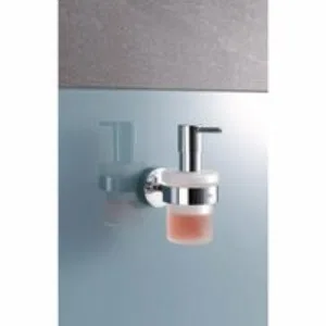 Дозатор жидкого мыла GROHE Essentials с держателем, хром (40448001) Дозатор жидкого мыла GROHE Essentials с держателем, хром (40448001)
