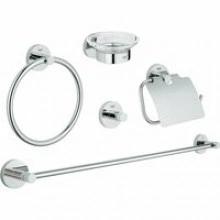 Набор аксессуаров 5 в 1, GROHE Essentials, хром, (40344001)