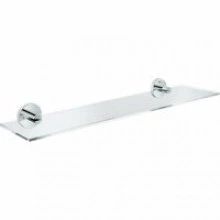 Стеклянная полочка GROHE Essentials 530 мм, хром (40799001)