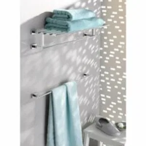 Полочка для полотенец GROHE Essentials Cube 600 мм, хром (40512001) Полочка для полотенец GROHE Essentials Cube 600 мм, хром (40512001)