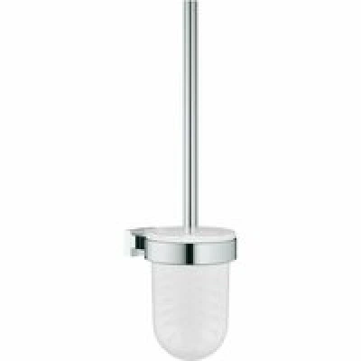 Туалетный ёршик GROHE Essentials Cube с держателем, хром (40513001) Туалетный ёршик GROHE Essentials Cube с держателем, хром (40513001)
