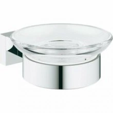 Мыльница с держателем GROHE Essentials Cube, хром (40754001)