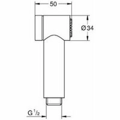 Гигиенический душ GROHE Sena Trigger Spray 34, хром (26328000) Гигиенический душ GROHE Sena Trigger Spray 34, хром (26328000)