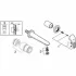 Внешняя часть смесителя для раковины GROHE Eurostyle M-Size, белая луна (19571LS3) Внешняя часть смесителя для раковины GROHE Eurostyle M-Size, белая луна (19571LS3)