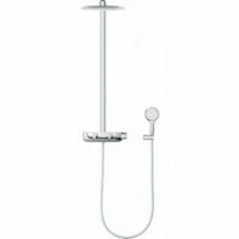 Душевая система с термостатом для настенного монтажа, GROHE Rainshower System SmartControl Mono 360, хром, (26361000)