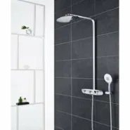 Душевая система с термостатом для настенного монтажа, GROHE Rainshower System SmartControl Mono 360, хром, (26361000)