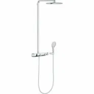 Душевая система с термостатом для настенного монтажа, GROHE Rainshower System SmartControl Mono 360, хром, (26361000)