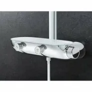 Душевая система с термостатом для настенного монтажа, GROHE Rainshower System SmartControl Mono 360, хром, (26361000)
