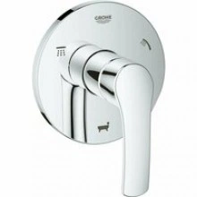 Внешняя часть переключателя потоков GROHE Eurosmart на 3 положения, хром (19972002)