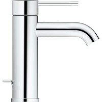 Смеситель для раковины GROHE Essence с донным клапаном, S-size, хром (23589001) Смеситель для раковины GROHE Essence с донным клапаном, S-size, хром (23589001)