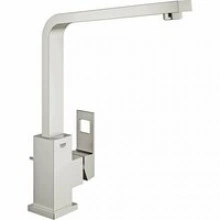 Смеситель для кухни GROHE Eurocube, суперсталь (31255DC0)