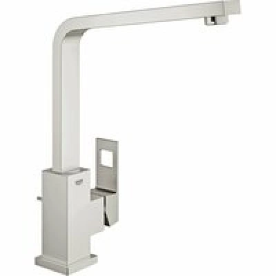 Смеситель для кухни GROHE Eurocube, суперсталь (31255DC0) Смеситель для кухни GROHE Eurocube, суперсталь (31255DC0)