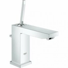 Смеситель для раковины GROHE Eurocube Joy с донным клапаном, M-size, хром (23657000)