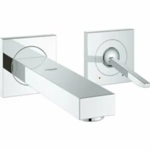 Внешняя часть смесителя для раковины GROHE Eurocube Joy на 2 отверстия (излив 170 мм), хром (19997000) Внешняя часть смесителя для раковины GROHE Eurocube Joy на 2 отверстия (излив 170 мм), хром (19997000)