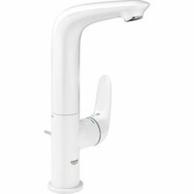 Смеситель для раковины GROHE Eurostyle с донным клапаном, белая луна (23718LS3) Смеситель для раковины GROHE Eurostyle с донным клапаном, белая луна (23718LS3)