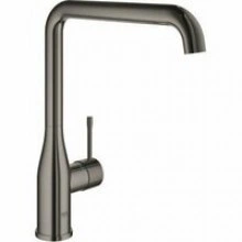 Смеситель для кухни GROHE Essence с поворотным изливом, темный графит глянец (30269A00)