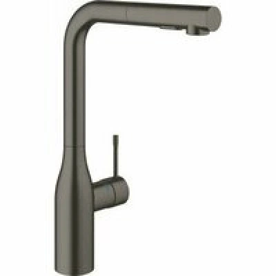 Смеситель для кухни GROHE Essence с вытяжным душем, темный графит матовый (30270AL0) Смеситель для кухни GROHE Essence с вытяжным душем, темный графит матовый (30270AL0)