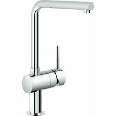 Смеситель для кухни GROHE Minta с поворотным L-изливом, хром (31375000) Смеситель для кухни GROHE Minta с поворотным L-изливом, хром (31375000)