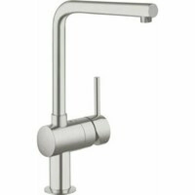Смеситель для кухни GROHE Minta с поворотным L-изливом, суперсталь (31375DC0) Смеситель для кухни GROHE Minta с поворотным L-изливом, суперсталь (31375DC0)