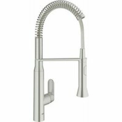 Смеситель для кухни GROHE K7 профессиональный, уменьшенный вариант, суперсталь (31379DC0) Смеситель для кухни GROHE K7 профессиональный, уменьшенный вариант, суперсталь (31379DC0)