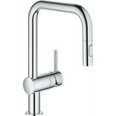 Смеситель для кухни GROHE Minta с вытяжным душем, хром (32322002) Смеситель для кухни GROHE Minta с вытяжным душем, хром (32322002)