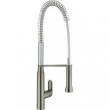 Смеситель для кухни GROHE K7 профессиональный, темный графит матовый (32950AL0)