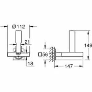 Держатель запасного рулона туалетной бумаги GROHE Allure, теплый закат матовый (40956DL1) Держатель запасного рулона туалетной бумаги GROHE Allure, теплый закат матовый (40956DL1)