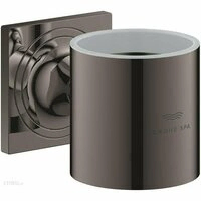 Держатель стакана и дозатора жидкого мыла GROHE Allure, темный графит глянец (40278A01)