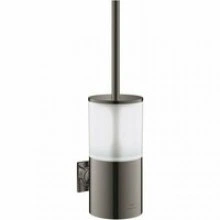 Туалетный ёршик GROHE Allure с держателем, темный графит глянец (40340A01)