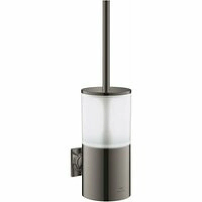 Туалетный ёршик GROHE Allure с держателем, темный графит глянец (40340A01) Туалетный ёршик GROHE Allure с держателем, темный графит глянец (40340A01)