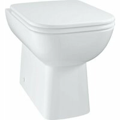 Унитаз напольный приставной безободковый GROHE Bau Edge, альпин-белый (39810000) Унитаз напольный приставной безободковый GROHE Bau Edge, альпин-белый (39810000)