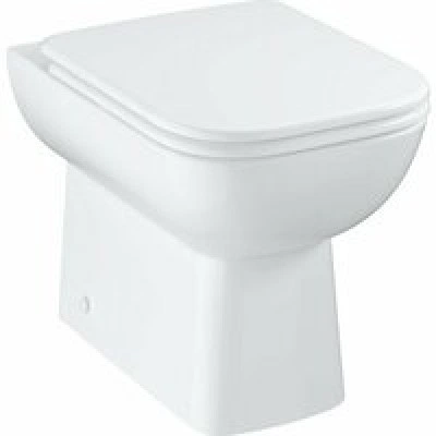 Унитаз напольный приставной безободковый GROHE Bau Edge, альпин-белый (39810000) Унитаз напольный приставной безободковый GROHE Bau Edge, альпин-белый (39810000)