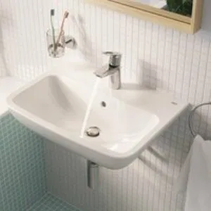 Раковина подвесная GROHE Bau Edge 45 см, альпин-белый (39806000) Раковина подвесная GROHE Bau Edge 45 см, альпин-белый (39806000)