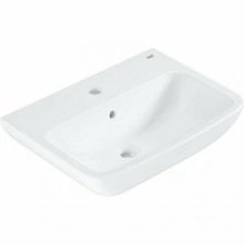 Раковина подвесная GROHE Bau Edge 55 см, альпин-белый (39807000)