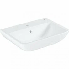 Раковина подвесная GROHE Bau Edge 60 см, альпин-белый (39808000)