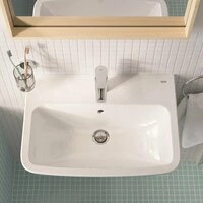Раковина подвесная GROHE Bau Edge 60 см, альпин-белый (39808000) Раковина подвесная GROHE Bau Edge 60 см, альпин-белый (39808000)
