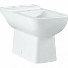 Унитаз напольный безободковый GROHE Bau Edge, альпин-белый (39811000)