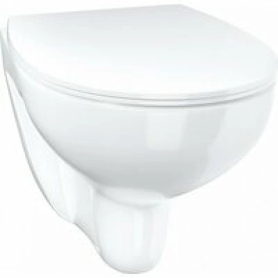 Унитаз подвесной безободковый GROHE Bau Edge, альпин-белый (39809000) Унитаз подвесной безободковый GROHE Bau Edge, альпин-белый (39809000)