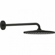 Верхний душ GROHE Rainshower Mono 310, 9,5 л/мин, 1 режим, 422 мм, фантомный черный (22121KF0)