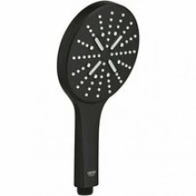Ручной душ GROHE Rainshower SmartActive 130, 3 режима, фантомный черный (22127KF0)