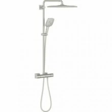 Душевая система GROHE Rainshower SmartActive 310 Cube с термостатом для душа, суперсталь (26837DC0)