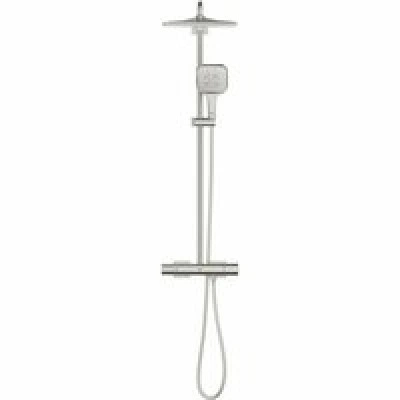 Душевая система GROHE Rainshower SmartActive 310 Cube с термостатом для душа, суперсталь (26837DC0) Душевая система GROHE Rainshower SmartActive 310 Cube с термостатом для душа, суперсталь (26837DC0)