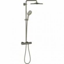 Душевая система GROHE Rainshower SmartActive 310 с термостатом для душа, темный графит матовый (26836AL0)